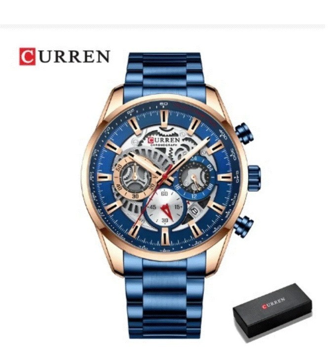 Reloj Curren KREd282021 Azul Hombre