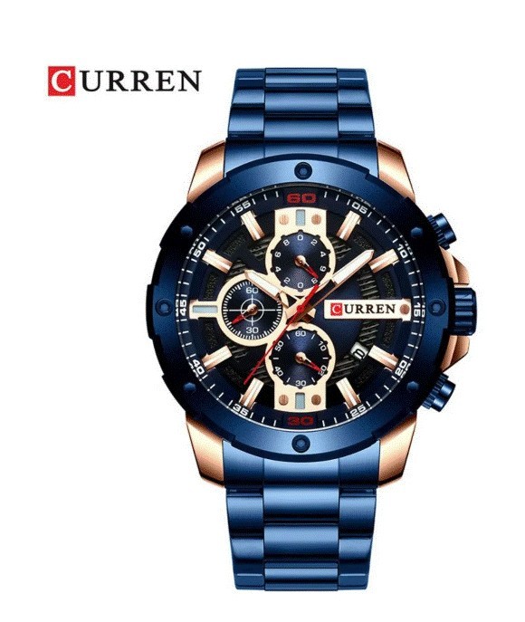 Reloj Curren KREc6703 Azul Hombre