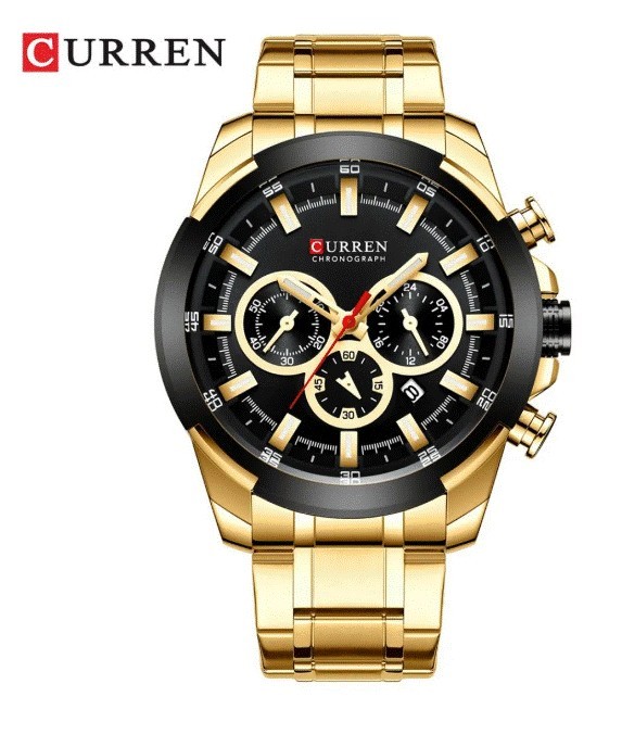 Reloj Curren KREc9418 Dorado Hombre
