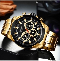 Reloj Curren KREc9418 Dorado Hombre