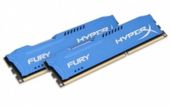 Kit Memoria RAM Kingston HyperX FURY Blue DDR3, 1600MHz, 16GB (2 x ...