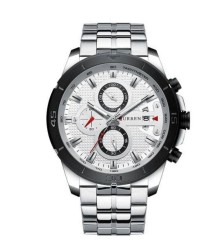 Reloj Curren KREC6019 Plateado Hombre