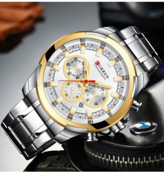 Reloj Curren KREc941902 Plateado Hombre