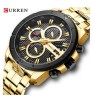Reloj Curren KREC6018 Dorado Hombre