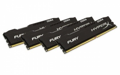 Kit Memoria RAM Kingston HyperX FURY Black DDR4, 2133MHz, 32GB (4 x...