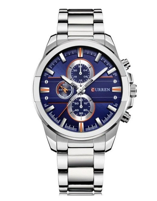 Reloj Curren KREB491903 Plateado Hombre