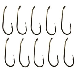 GANCHOS PARA CEBO DE PESCA no 4 CON 10 PIEZAS SOUTH BEND.