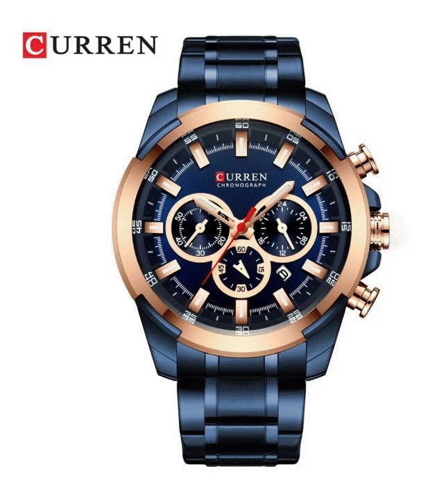 Reloj Curren KREc9403 Azul Hombre