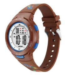 Reloj Infantil Slop Niño Volaré SW24303K6 Café