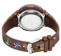 Reloj Infantil Slop Niño Volaré SW24303K6 Café