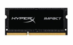 Memoria RAM Kingston HyperX Impact Black DDR3L, 1600MHz, 8GB, CL9, ...