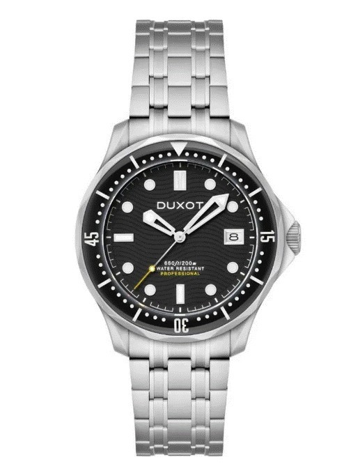 Reloj Duxot Hombre Henri Diver Autmatic Ink Black DX-2060-11