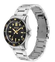 Reloj de Pulsera Enso Hombre Geometric EW1070G1 Plateado