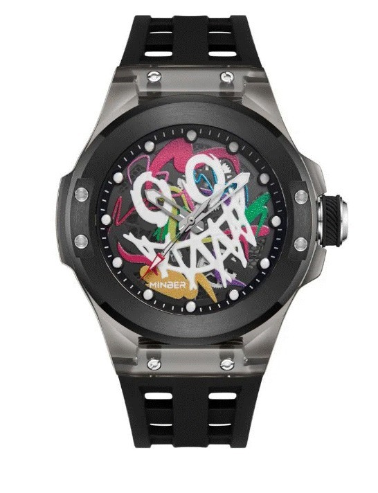 Reloj de Pulsera Minber para Caballero M9109G1 Negro
