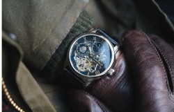 Reloj de Pulsera Earnshaw Hombre Longitude Heritage Black