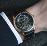 Reloj de Pulsera Earnshaw Hombre Longitude Tuxedo Black