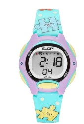 Reloj Infantil Slop para Niña SW8207LK1 Print Rompezabezas