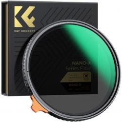 67mm Filtro ND Variable Color Verdadero ND2-ND32 con 28 Capas de Película Verde Antirreflejos, Serie Nano-X