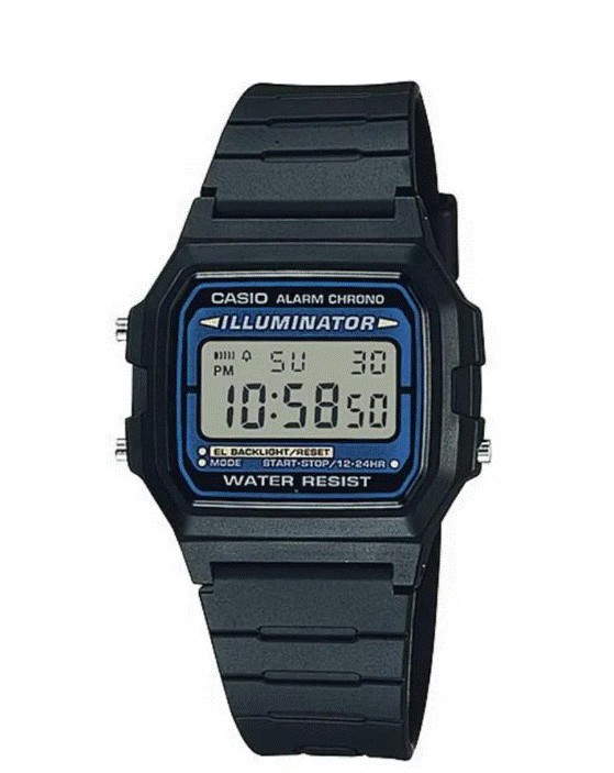 Reloj Casio Clásico Digital Negro 33 mm