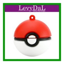 Memoria USB LevyDal Pokebola, 16GB, USB 2.0