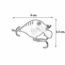 CEBO DE PESCA SCATTER RAP CRANK FTGR 05.