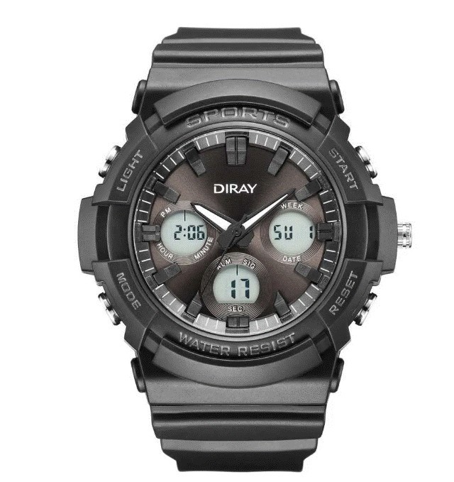 Reloj de Pulsera Diray para Hombre DR357AD1 Negro