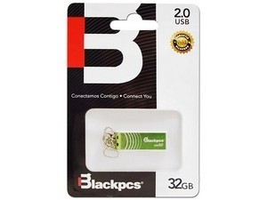 Memoria USB Blackpcs MU2103, 32GB, USB 2.0, Verde