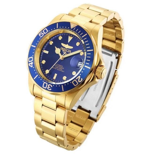 Reloj Invicta Pro Diver 8930 Dorado Hombre