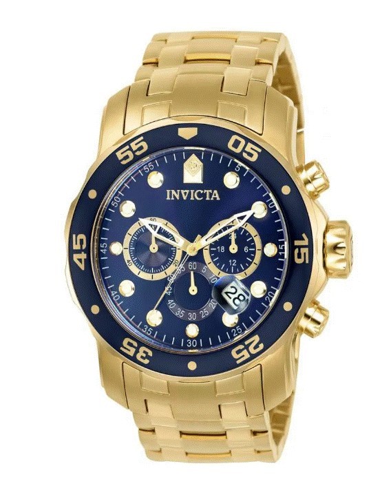 Reloj Invicta Pro Diver 0073 Dorado Hombre