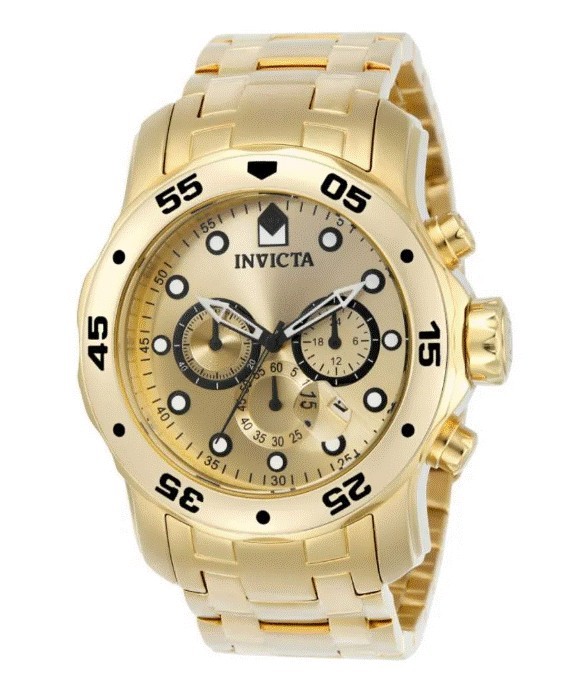 Reloj Invicta Pro Diver 0074 Dorado Hombre