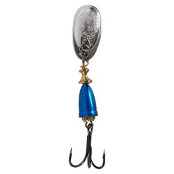 CEBO DE PESCA SPINNER CUCHARITTA SILVER BLUE 1-8 VIBRAX
