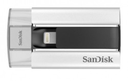Memoria USB SanDisk iXpand, 64GB, USB 2.