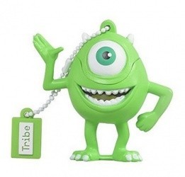Memoria USB Tribe, 8GB, USB 2.0, Monster&Co Mike Wazowsky