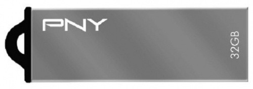 Memoria USB PNY Metal Attaché, 32GB, USB 2.0, Metálica