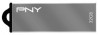 Memoria USB PNY Metal Attaché, 32GB, USB 2.0, Metálica