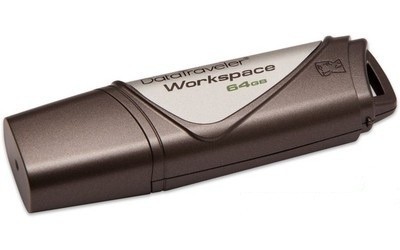Memoria USB Kingston DataTraveler Workspace, 64GB, USB 3.0, Marrón