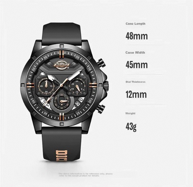 Reloj Dickies CL-528P1-19SY Negro