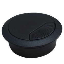 PASACABLES 60mm NEGRO 429.99.324 HAFELE.