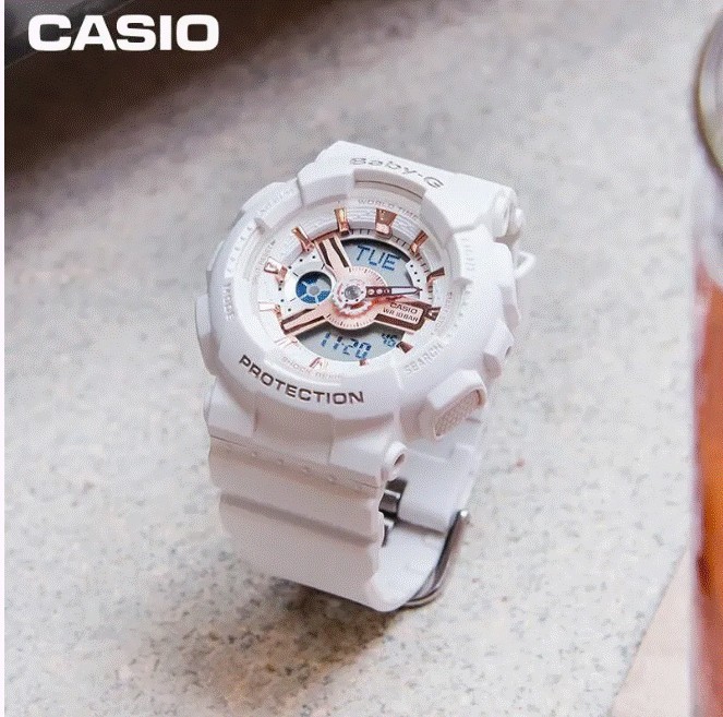 Reloj CASIO BABY-G BA-110XRG-7A Blanco