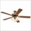 VENTILADOR VINTAGE 52 BRONCE ANT 5 ASP 78042 WESTINGHOUSE.