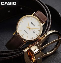 Reloj CASIO MTH-1060GL-7A Blanco