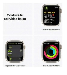 Apple Watch Series 7 41mm Blanco (Reacondicionado) + Audífonos Bluetooth