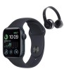 Apple Watch SE 1ra. Gen 40mm Negro (Reacondicionado) + Audífonos Bluetooth