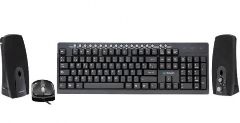 Kit de Teclado Mouse y Bocinas Acteck AK3-3000, Alámbrico, USB