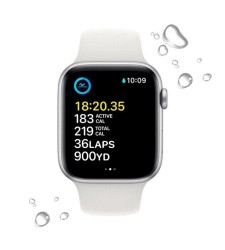 Apple Watch SE 1ra. Gen 40mm Blanco (Reacondicionado) + Audífonos Bluetooth