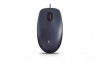 Mouse Logitech M90, Alámbrico, USB, 1000DPI, Negro
