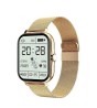 Smartwatch Gadgets&Fun Square AMOLED Mesh Dorado