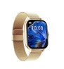 Smartwatch Gadgets&Fun Square AMOLED Mesh Dorado