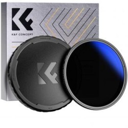 82mm Filtro Variabile K ND2-400 y Tapa de Silicona