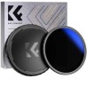 82mm Filtro Variabile K ND2-400 y Tapa de Silicona